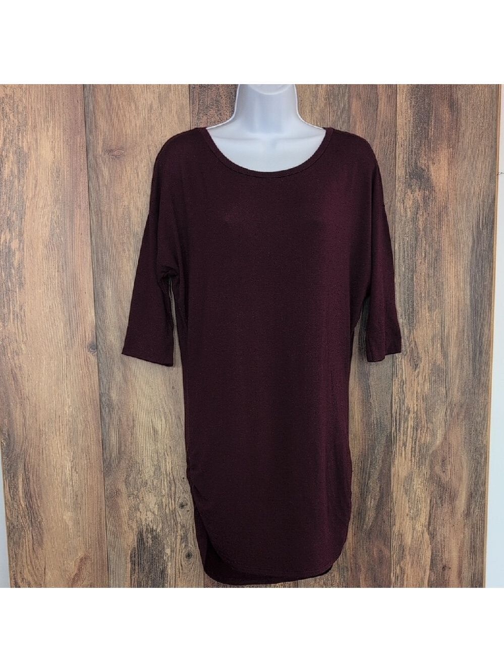 Express Deep Burgundy Mini Dress S                            157JH